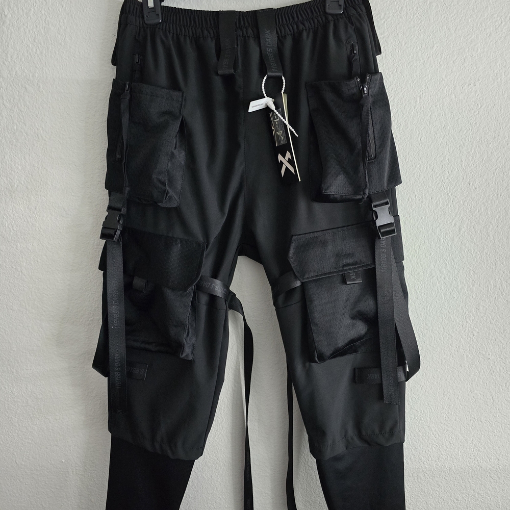 11 By Boris Bidjan Saberi Black Cargo Pants